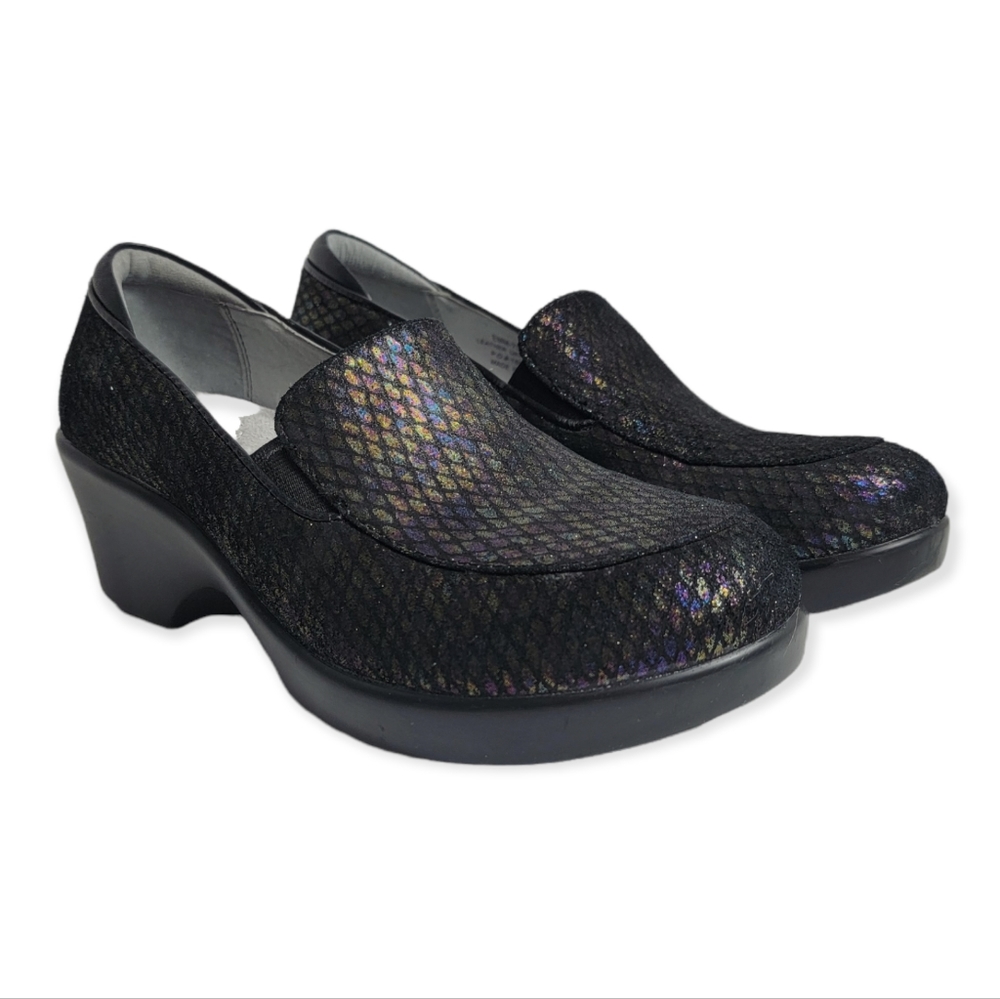 Alegria Black Iridescent Women's Shoes